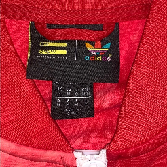 Adidas X Pharrell Williams Red Jacket - Picture 3 of 7